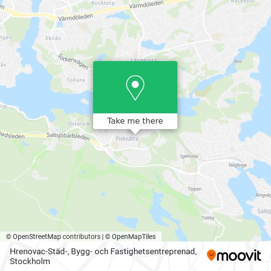 Hrenovac-Städ-, Bygg- och Fastighetsentreprenad map