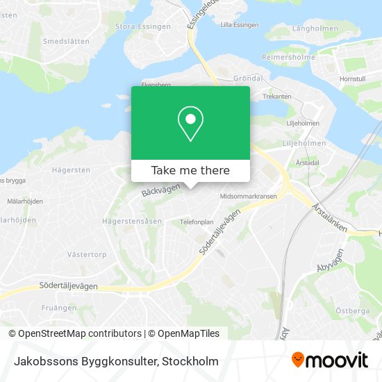 Jakobssons Byggkonsulter map