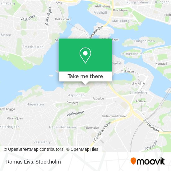 Romas Livs map