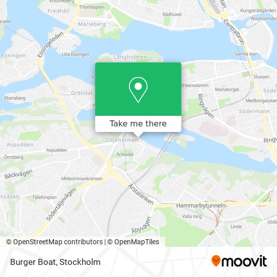 Burger Boat map