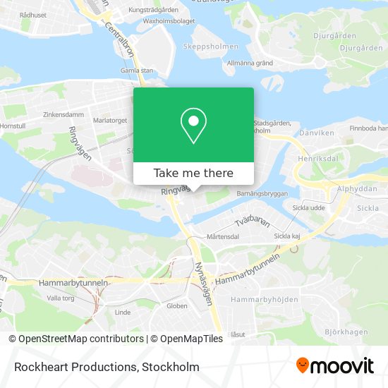 Rockheart Productions map