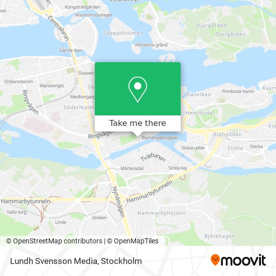 Lundh Svensson Media map