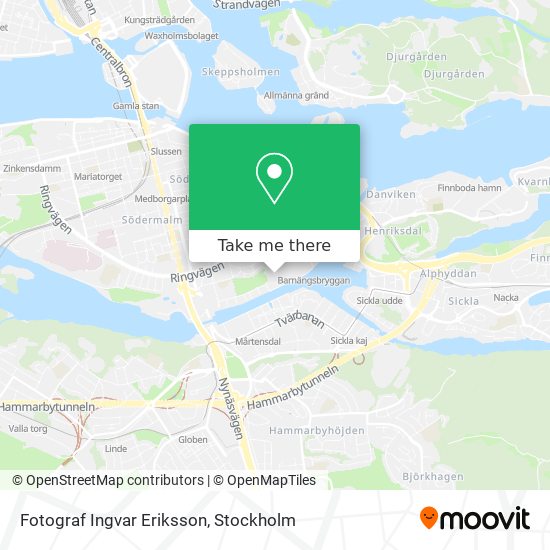 Fotograf Ingvar Eriksson map