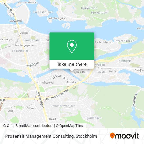 Prosensit Management Consulting map