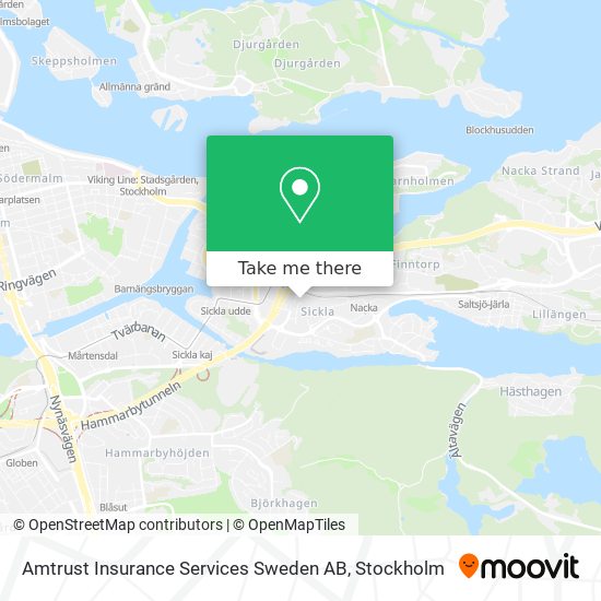 Amtrust Insurance Services Sweden AB map