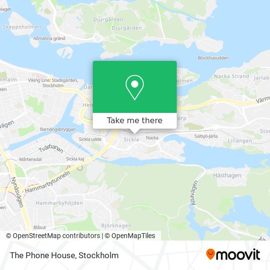 The Phone House map