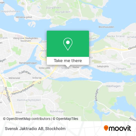 Svensk Jaktradio AB map