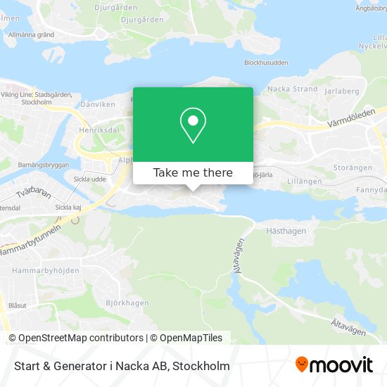 Start & Generator i Nacka AB map