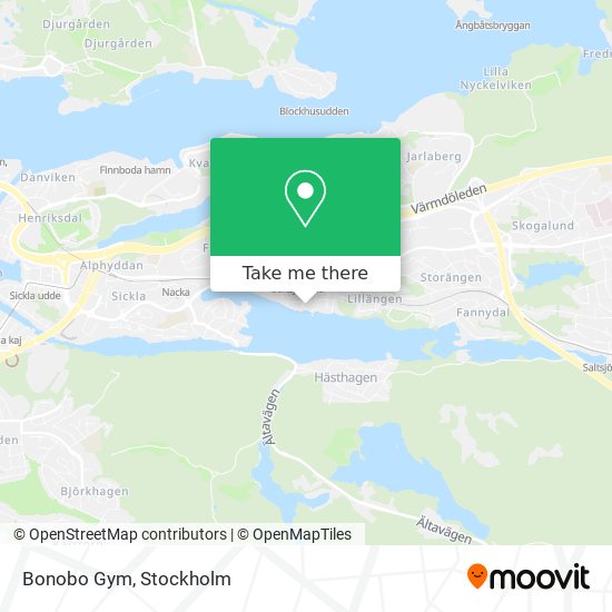 Bonobo Gym map