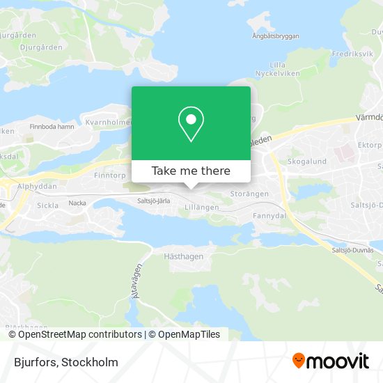 Bjurfors map