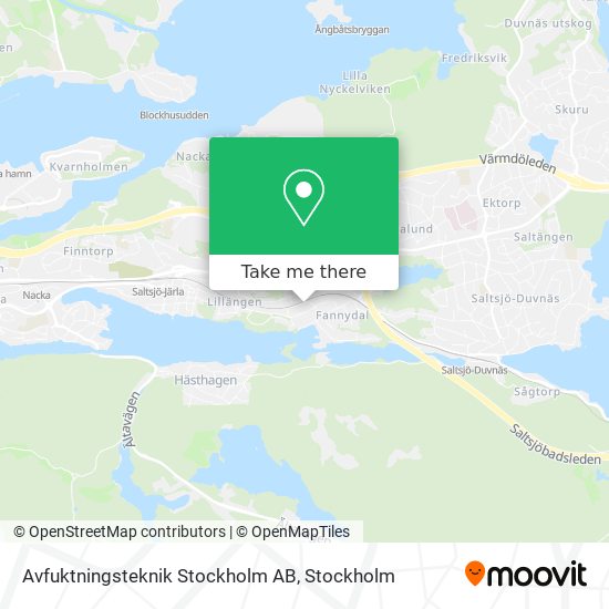 Avfuktningsteknik Stockholm AB map