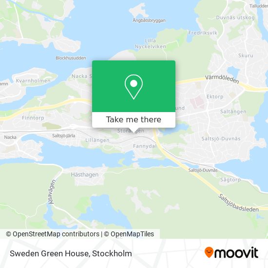 Sweden Green House map