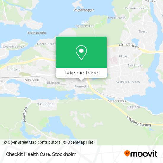 Checkit Health Care map