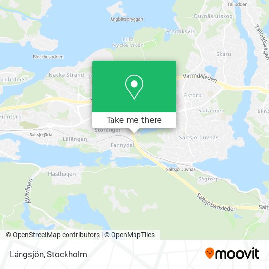 Långsjön map