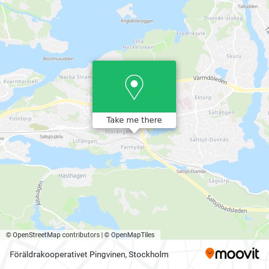 Föräldrakooperativet Pingvinen map