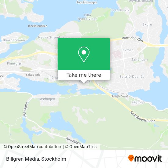 Billgren Media map