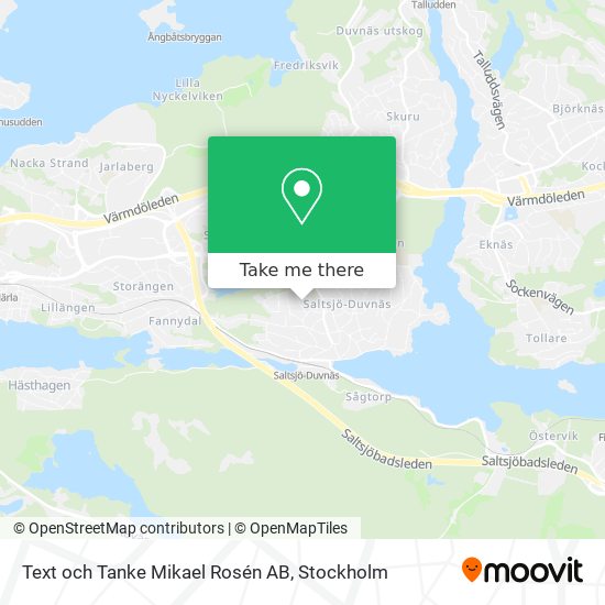 Text och Tanke Mikael Rosén AB map