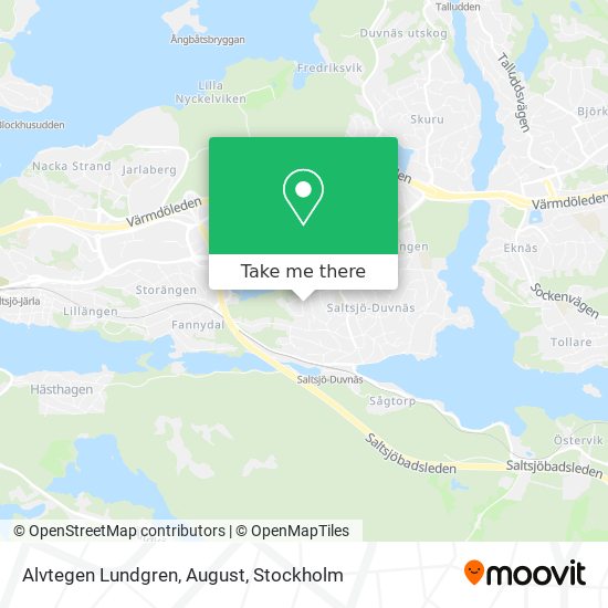 Alvtegen Lundgren, August map