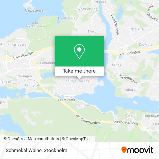 Schmekel Walhe map