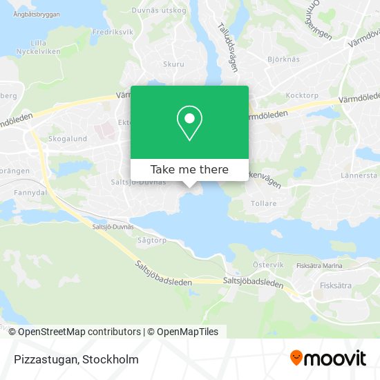 Pizzastugan map