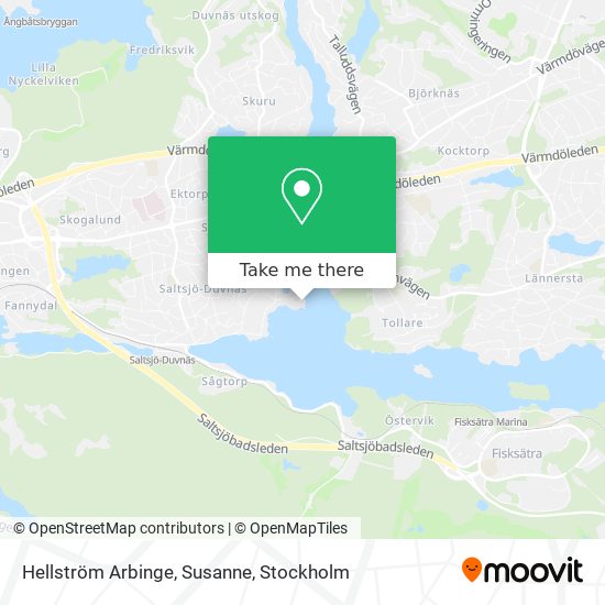 Hellström Arbinge, Susanne map