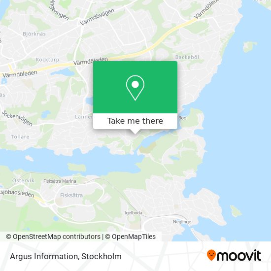 Argus Information map
