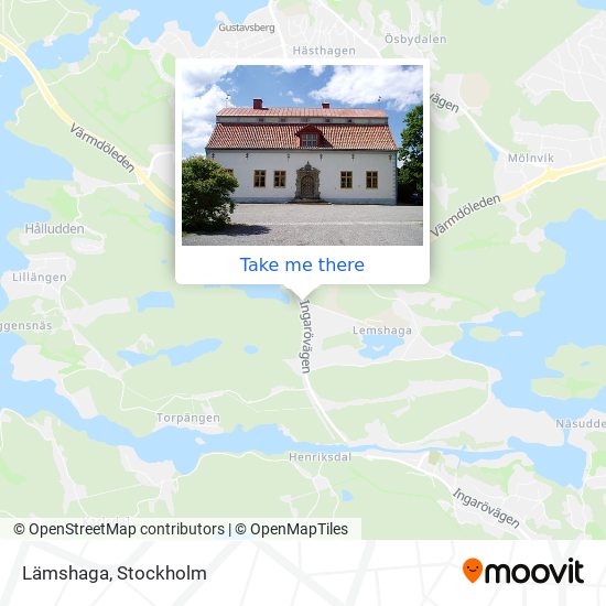 Lämshaga map