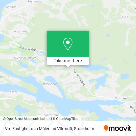 Vm Fastighet och Måleri på Värmdö map