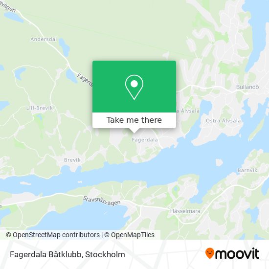 Fagerdala Båtklubb map