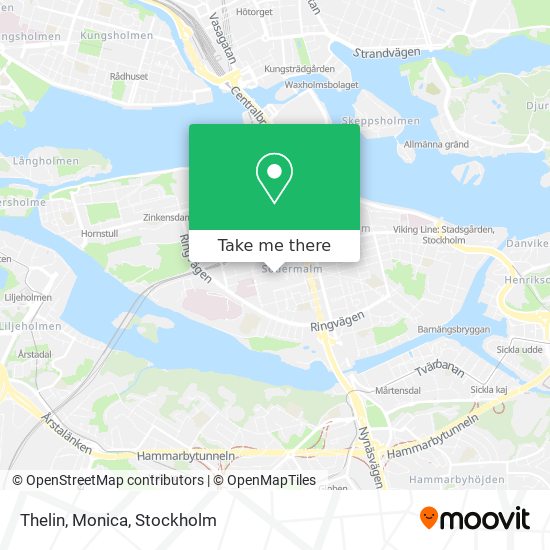 Thelin, Monica map