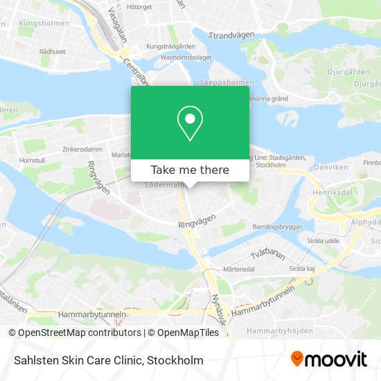 Sahlsten Skin Care Clinic map