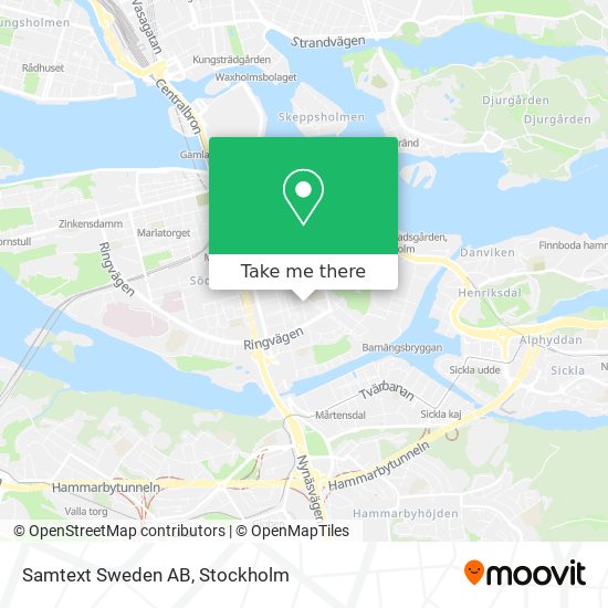 Samtext Sweden AB map