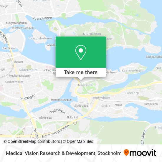 Medical Vision Research & Development map