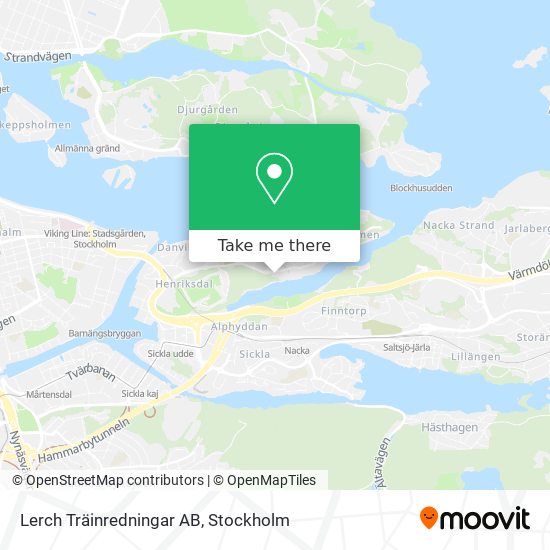 Lerch Träinredningar AB map