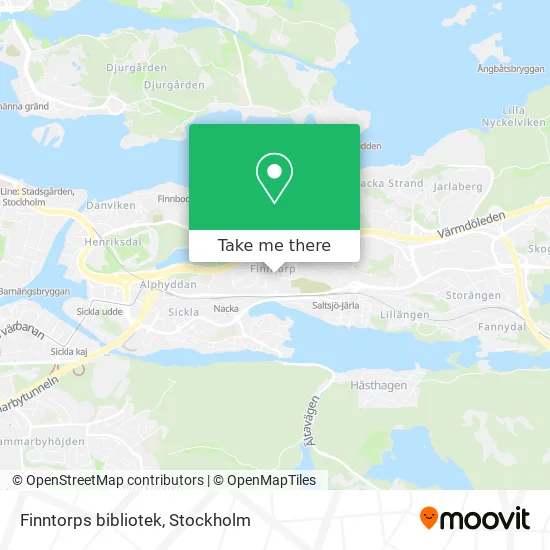 Finntorps bibliotek map