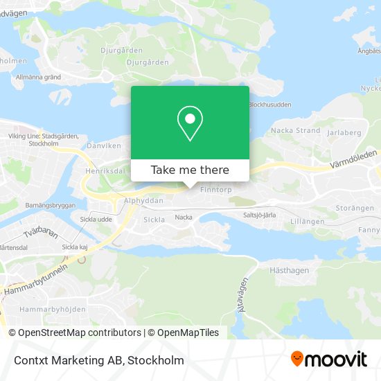 Contxt Marketing AB map