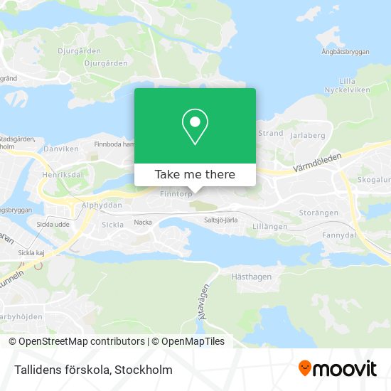 Tallidens förskola map