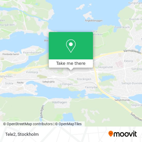 Tele2 map