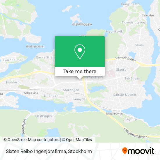 Sixten Reibo Ingenjörsfirma map