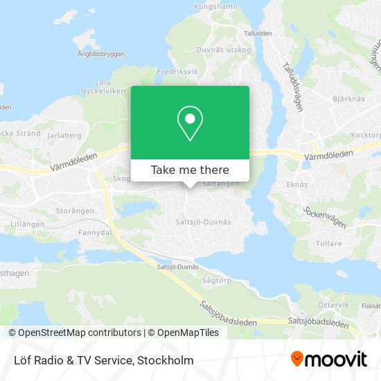 Löf Radio & TV Service map