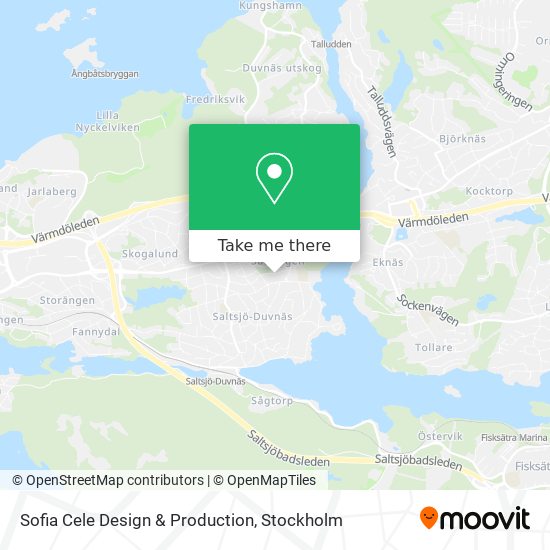 Sofia Cele Design & Production map