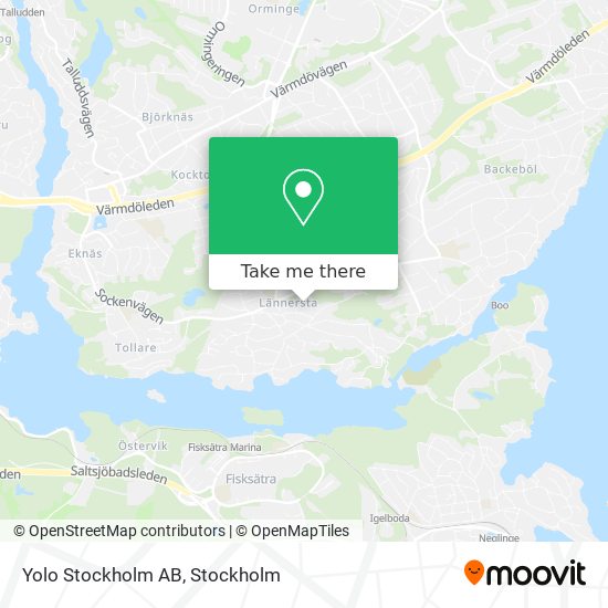 Yolo Stockholm AB map