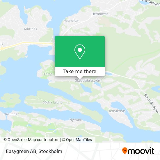 Easygreen AB map
