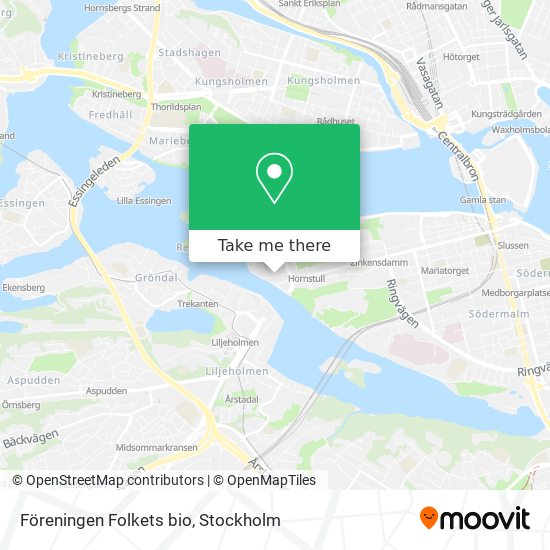 Föreningen Folkets bio map