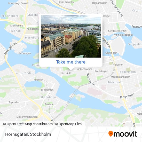 Hornsgatan map