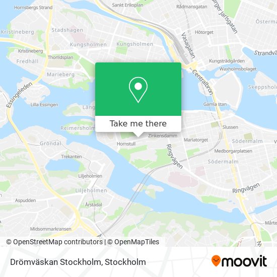 Drömväskan Stockholm map