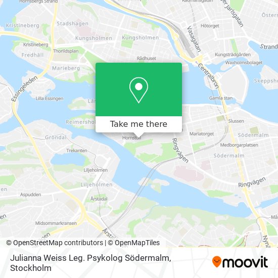 Julianna Weiss Leg. Psykolog Södermalm map