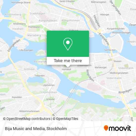 Bija Music and Media map