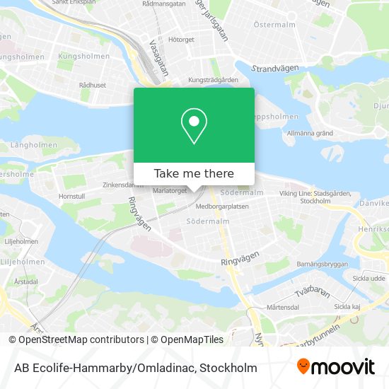 AB Ecolife-Hammarby/Omladinac map