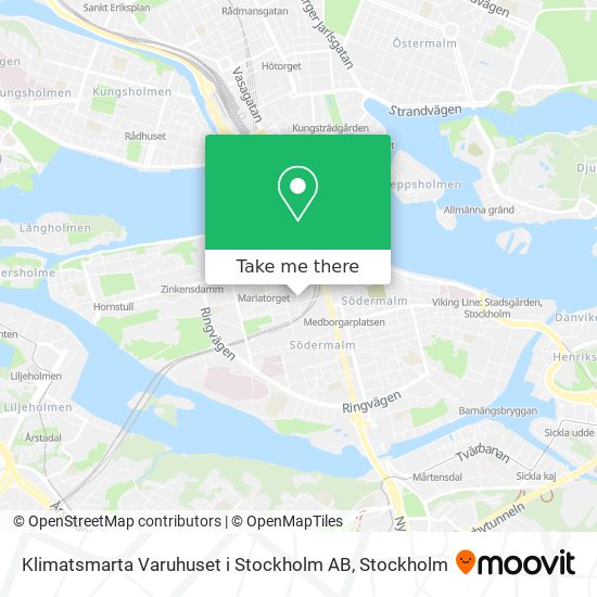 Klimatsmarta Varuhuset i Stockholm AB map